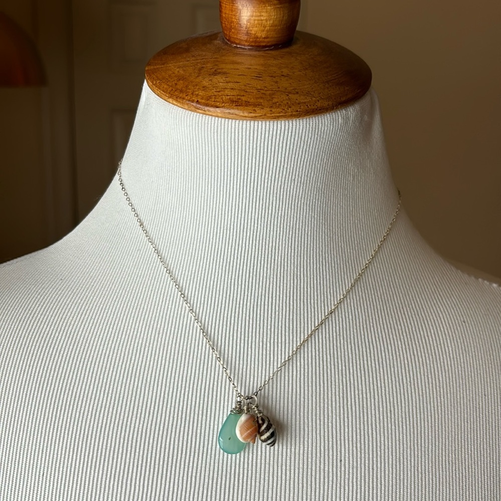 Sterling Silver Shell Necklace